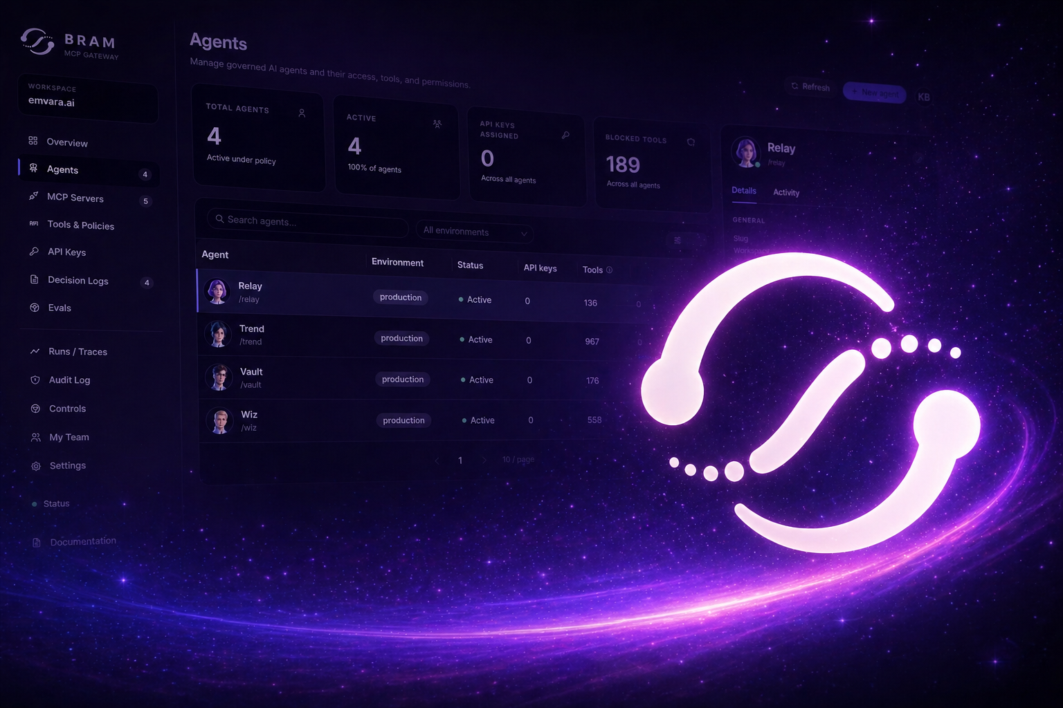 BRAM MCP gateway interface